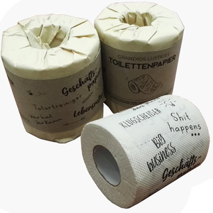 Damon-gros Tissus Grandios lustiges toiletten papier Meilleur Prix Sur Du papier Toilette - Product Image 4