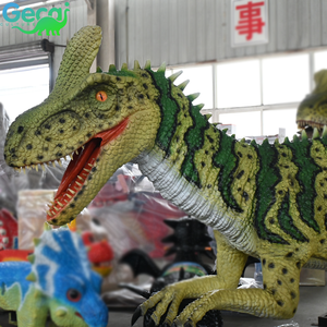 Estatua de Dinosaurio Animatrónico Gigante Mecanizado para Parque de Dinosaurios, con Movimiento, Tamaño Real, Modelo para Jardín o Área de Juegos - Product Image 4