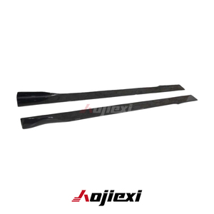 Minigonne laterali in fibra di carbonio stile MP di alta qualità per Audi B9 RS5 S5 <span class=keywords><strong>A5</strong></span> Sline <span class=keywords><strong>Sportback</strong></span> 2017-2019, splitter paraurti laterale in carbonio - Product Image 4