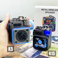 Altavoz Inalámbrico de Alta Calidad, Mini Altavoz Portátil Táctil con Bluetooth, Compatible con MP3, LED, Alto Volumen, Reproductor de Audio MP3