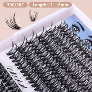 Nhãn hiệu riêng tùy chỉnh hộp giấy khác vẻ đẹp alibab đánh giá cá nhân Tóc tổng hợp DIY lông mi mở rộng - Product Image 4