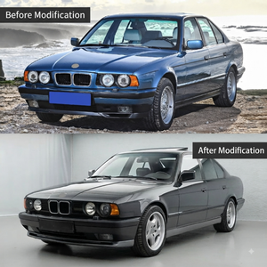 Kit de Conversión de Parachoques Delantero y Trasero Estilo MT <span class=keywords><strong>M5</strong></span> para <span class=keywords><strong>BMW</strong></span> Serie 5 <span class=keywords><strong>E34</strong></span> 1988-1995 - Product Image 6