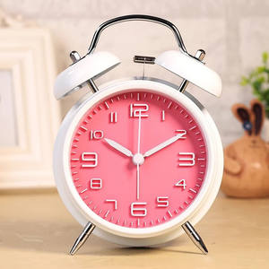 Reloj Despertador de Metal con Doble Campana, Funciona con Pilas, de 4 Pulgadas, Bonito y con Sonido Fuerte, para Mesa o Escritorio - Product Image 4