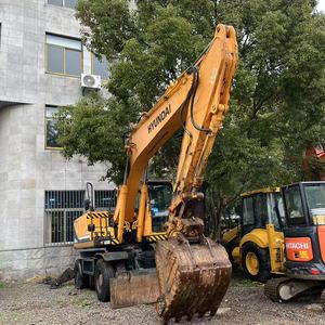 Excavatrice sur pneus hydraulique Hyundai 210W-9T, équipement de construction lourd, excavatrice à vendre, excavatrices 210W-9 - Product Image 5