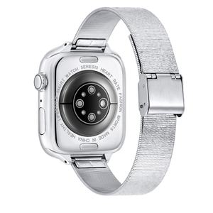 Correa de Malla Milanesa de Acero Inoxidable Transpirable para Smartwatch, Venta al por Mayor de Fábrica, Liberación Rápida Ultra Inteligente, 38-44mm - Product Image 2