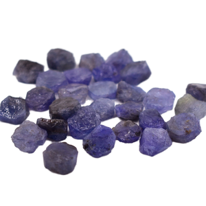 Wholesale Natural Rough Tanzanite Crystal Stones | Raw <b>Blue</b> Violet Gemstone Nuggets for Jewelry Making, Wire Wrapping & Gem Cutt - Product Image 1