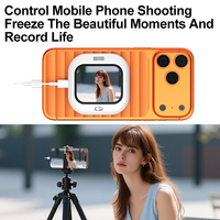 Moniteur portable sans fil pour écran de téléphone portable, idéal pour la prise de vue arrière, les vlogs et les écrans de contrôle de la caméra arrière pour Samsung Galaxy