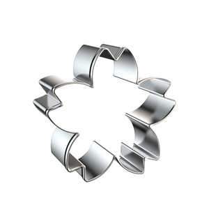 <span class=keywords><strong>Emporte</strong></span>-pièces <span class=keywords><strong>en</strong></span> acier inoxydable écologique, résistant au lave-vaisselle, avec formes <span class=keywords><strong>de</strong></span> <span class=keywords><strong>feuille</strong></span>, rose et papillon, découpeur <span class=keywords><strong>de</strong></span> sucre pliable, DIY - Product Image 4