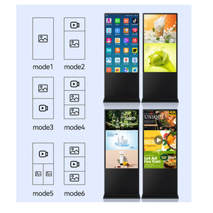 Affichage numérique vertical sur pied avec écran tactile capacitif, extension par <span class=keywords><strong>carte</strong></span> TF, 49 pouces, décodage de plusieurs formats vidéo et d'images - Product Image 5
