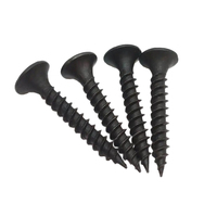 Phillips Head Tornillo DrywallScrews Filetage fin Noir Phosphaté Usine Mesure Métrique pour Construction de Cloison Sèche