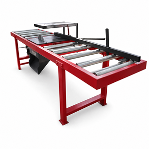 Sierra de corte vertical portátil de una sola hoja, 650 mm de ancho máximo, motor de gasolina de 15 kW, máquina para trabajar la madera, fácil operación - Product Image 1