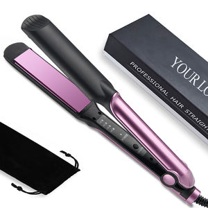 Plancha de Pelo Profesional <span class=keywords><strong>Pritech</strong></span>, Nueva, Placas Anchas de Aluminio para Peinado - Product Image 1