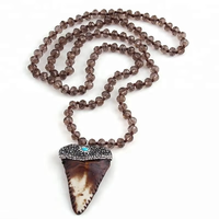 Kalung Wanita Bohemian Kristal Hitam Model Terbaru, Kalung Liontin Resin Berhiaskan Kristal Buatan Tangan, Hadiah Festival