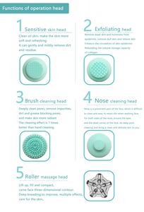 7 in 1 Persönlichen Gebrauch Gesichts Reinigung Co2 Sauerstoff Iprettygeneo Gesichts Reinigung Pinsel Schönheit Maschine - Product Image 4