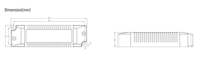 Rango de carga 10%-100%, 12W, excelente compatibilidad, controlador de corriente constante Triac