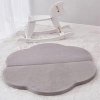 Tapis de jeu pliable en mousse trèfle à quatre feuilles 2026 Sqyare 120x120CM, rembourré pour bébé, utilisation domestique, chambre d'enfant, exercice