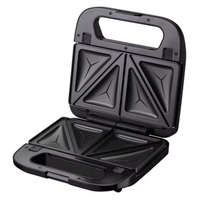 364213 Galette Maker 4 Plaques Détachables 4-en-1 : Gaufrier, Grill et Grille-pain pour Usage Domestique