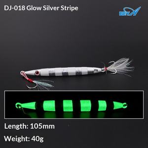 Appât de pêche <span class=keywords><strong>BEYA</strong></span> pour maquereau, coulant rapidement, 40g 60g 80g, pour pêche à longue portée, Golden Gun, petit appât rouge - Product Image 6