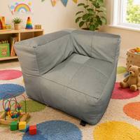 Canapé d'angle en cuir PU en forme de L avec housse amovible, chaise longue modulaire rembourrée de mousse pour salon et chambre à coucher