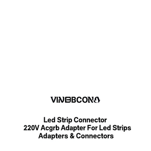 Connettore per Strisce LED 220V AC RGB, Adattatore per Strisce LED - Product Image 2