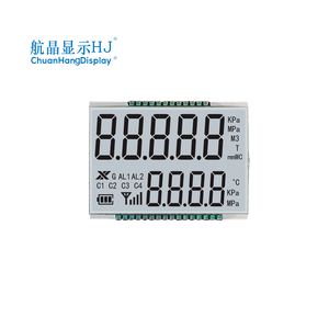 Factory Price HTN <strong>Positive</strong> Reflective <strong>LCD</strong> Panel <strong>Module</strong> <strong>Custom</strong> 7 Segment <strong>Display</strong> LED Backlight for Communications Equipment - Product Image 3