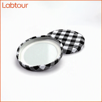 Bouchons métalliques torsadés 63mm 80mm anti-fuite, anti-enfants, écologiques, de qualité alimentaire, à ouverture facile pour bouteilles de vin et bocaux en verre 5ml