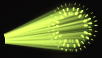 Lumière à Tête Mobile 295W Prisme King Beam 14R avec Effet Halo à Anneau Circulaire
