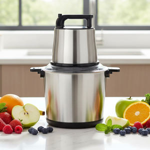 Hacheur de légumes multifonctionnel, mélangeur, hachoir à viande, hachoir à légumes et à viande commercial, mélangeur, hachoir à viande 1,1 kW, 3 en 1, 10 L - Product Image 3