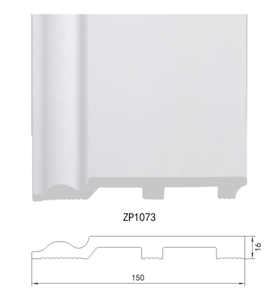 Zócalos PS <span class=keywords><strong>de</strong></span> estilo moderno, zócalo <span class=keywords><strong>de</strong></span> <span class=keywords><strong>madera</strong></span> impermeable para decoración del hogar interior/exterior, diseño más nuevo, <span class=keywords><strong>precio</strong></span> más bajo - Product Image 6