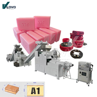 Machine industrielle de fabrication de savon en barre, équipement complet de production de savon pour savon de toilette et de lessive, prix usine