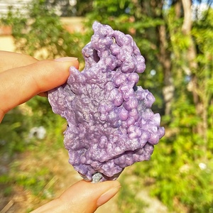 Wholesale Bulk Natural Purple Grape <strong>Agate</strong> Cluster Stone Mineral Specimen <strong>Rough</strong> <strong>Green</strong> <strong>Agate</strong> - Product Image 6