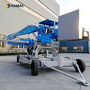 HAMAC Máquina Eléctrica de Carga Interna de 21m con Ruedas, Distribuidor Hidráulico de Hormigón Móvil, Pluma de Colocación 220V/380V - Product Image 2