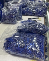 Perles NFC en Lapis Lazuli Naturel OEM, Puce Intelligente NFC en Pierre de Cristal pour Bracelet et Collier