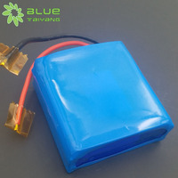 Batterie Li-ion polymère personnalisée de haute qualité 3,7 V 6000 mAh 2P1S avec PCM NTC | Batterie Lipo rechargeable pour appareils médicaux