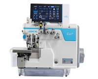 Machine à surjet intelligente Jack C60 de haute qualité 3/4/5 fils serge machine à coudre industrielle informatisée