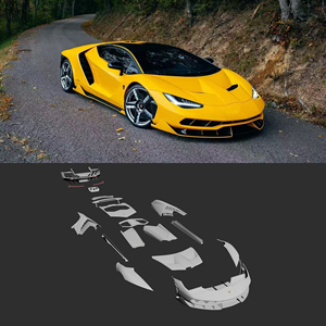 ชุดแต่งคาร์บอนไฟเบอร์สำหรับ LP700/LP770 Centenario คุณภาพสูงใหม่ กันชนหน้า/หลัง สเกิร์ตข้าง ดิฟฟิวเซอร์  ใช้ได้กับรถ 100% - Product Image 1