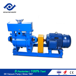 BOYUAN Fabricante OEM Bomba de Vacío de Anillo Líquido de Alta Presión Serie SK de 0.55kw-185kw con Impulsor de Acero Inoxidable y Hierro - Product Image 5