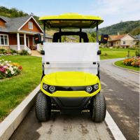 Voiturette de golf personnalisée 2 places pour club de campagne, aéroport, tourisme – Buggy de golf 2 places avec batterie au lithium sans entretien et longue autonomie