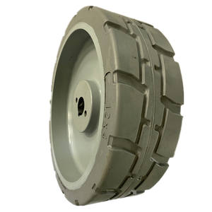 Pneus en caoutchouc massif robustes 12X4.5 pour plateforme élévatrice à ciseaux autopropulsée - Product Image 3