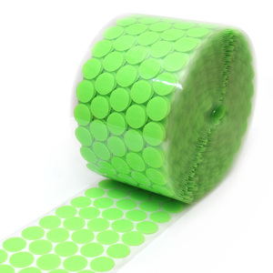 Băng dính nylon chắc chắn nhiều màu sắc, mặt sau dạng đồng xu, keo dính hai mặt, móc và vòng tự dính - Product Image 1