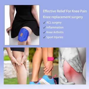 Compresa de Gel de Nailon Reutilizable, Ajustable y a Prueba de Fugas para Aliviar el Dolor de Rodilla, Recuperación de Lesiones Deportivas, Terapia de Frío y Calor - Product Image 5