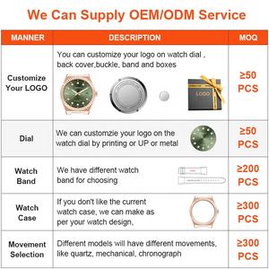 Montre personnalisée avec logo pour homme, en acier inoxydable, étanche, vente en gros, montre-bracelet à quartz de luxe, fabricants de montres OEM - Product Image 2