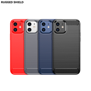 <span class=keywords><strong>Coque</strong></span> de téléphone portable en TPU, souple et <span class=keywords><strong>antichoc</strong></span>, en Fiber de carbone, pour <span class=keywords><strong>iPhone</strong></span> <span class=keywords><strong>12</strong></span> mini, meilleure vente 2020 - Product Image 6