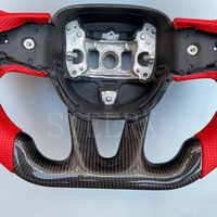 Volant en fibre de carbone pour Dodge Charger Challenger Hellcat Charger Durango SRT RT GT, accessoires de voiture