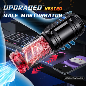 2026 Venta al por mayor Copa Masturbadora Automática Telescópica con Calentamiento, Succión, Empuje y Rotación, con Efecto de Felación de Bolsillo, Juguetes Sexuales - Product Image 1