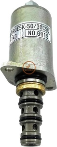 อะไหล่รถขุด KDRDE5K-50 30C50-143 YN35V00004F1 โซลินอยด์วาล์ว K7V63/125 SK350-8 SK450-8 โซลินอยด์วาล์วรถขุด - Product Image 2