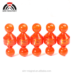 D15x21mm usine directe acrylique clair punaise forte néodyme plastique magnétique pour usage industriel Service de soudage inclus - Product Image 4