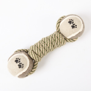 Hot Sale Eco-Friendly <b>Dog</b> Rope Tennis <b>Ball</b> Chew Toy for Outdoor & Indoor Use - Product Image 6