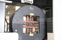 Machine de découpe laser à fibre haute précision DP-2025 NOUVELLE Génération pour tubes/tuyaux métalliques, avec moteur servo Yaskawa et chargement automatique pris en charge par Cypcut AI
