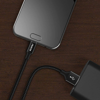 Câble USB C de Données OEM d'Usine, 1m 2m 3m, en Nylon, Type C à Chargement Rapide, Plaquage Nickel, USB A 2.0 vers Type C pour Téléphone Portable